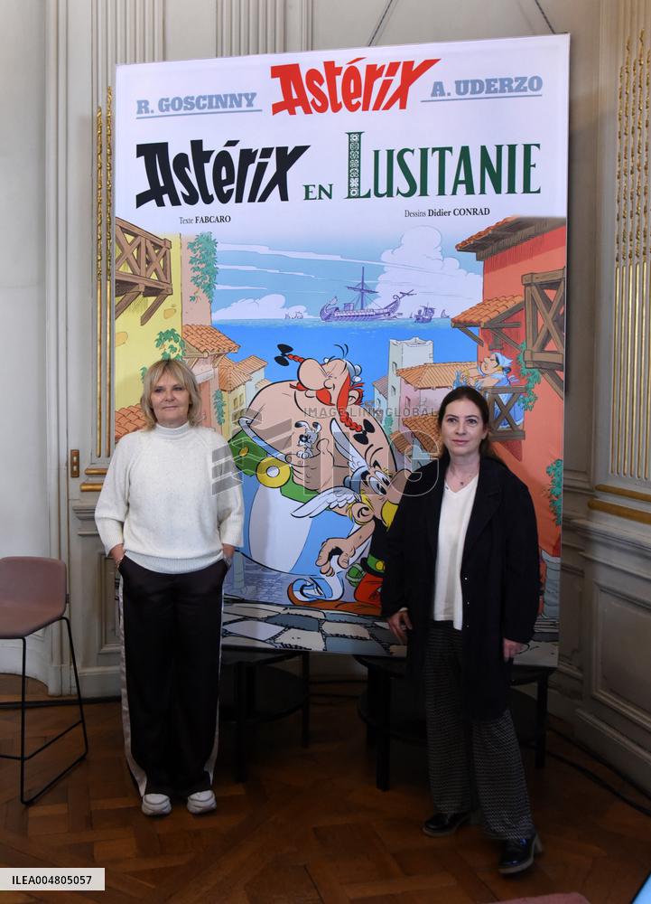 Asterix En Lusitanie Press Conference - Paris