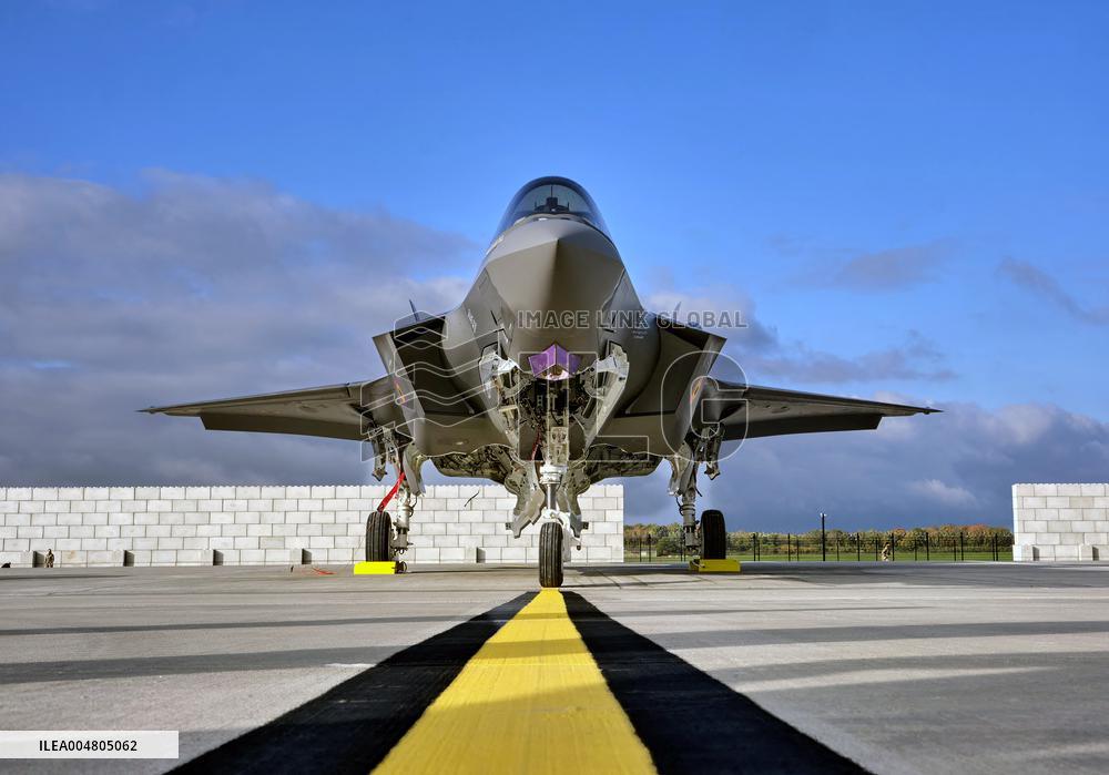 King Philippe At F-35 Delivery Ceremony - Florennes