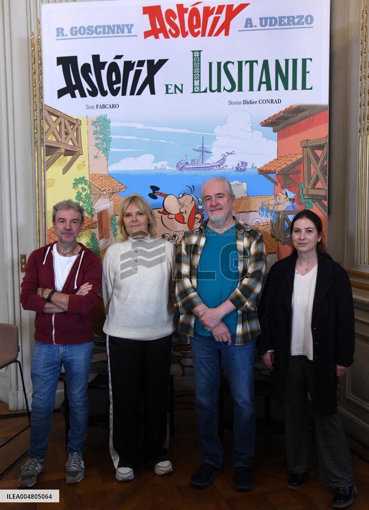 Asterix En Lusitanie Press Conference - Paris
