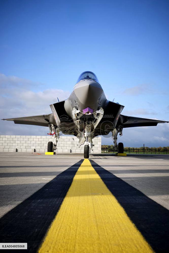 King Philippe At F-35 Delivery Ceremony - Florennes