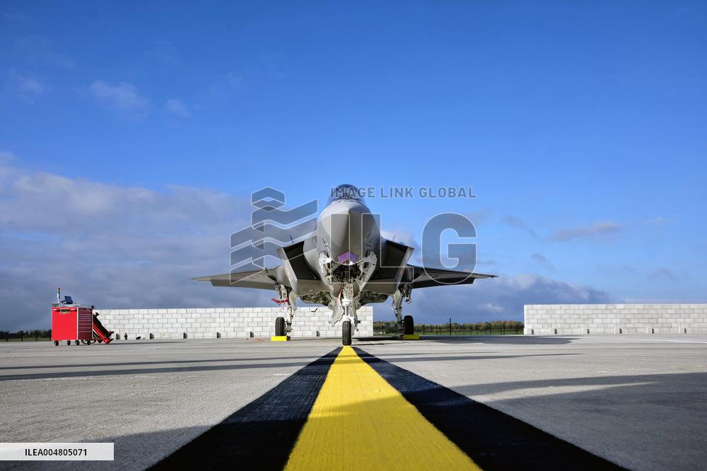 King Philippe At F-35 Delivery Ceremony - Florennes