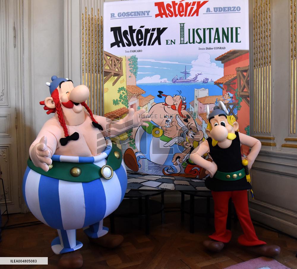 Asterix En Lusitanie Press Conference - Paris