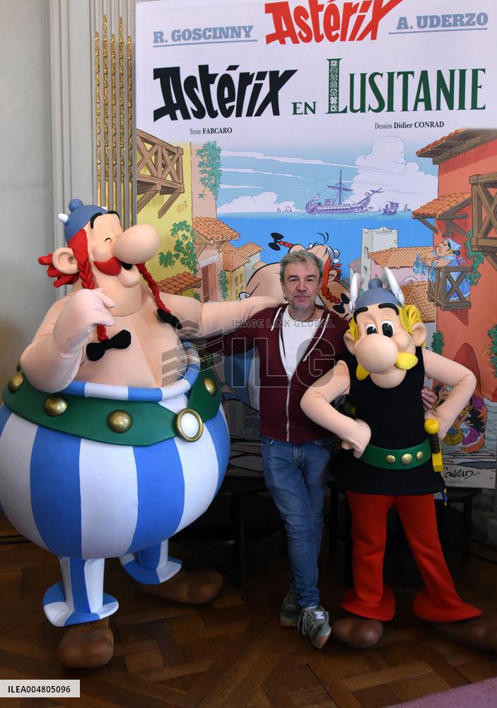 Asterix En Lusitanie Press Conference - Paris