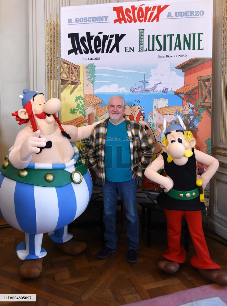 Asterix En Lusitanie Press Conference - Paris
