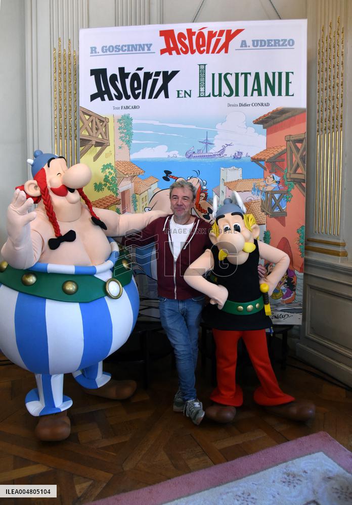 Asterix En Lusitanie Press Conference - Paris