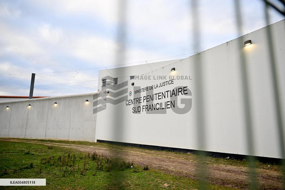 Gerald Darmanin visits the South Paris Region Penitentiary Center - Reau