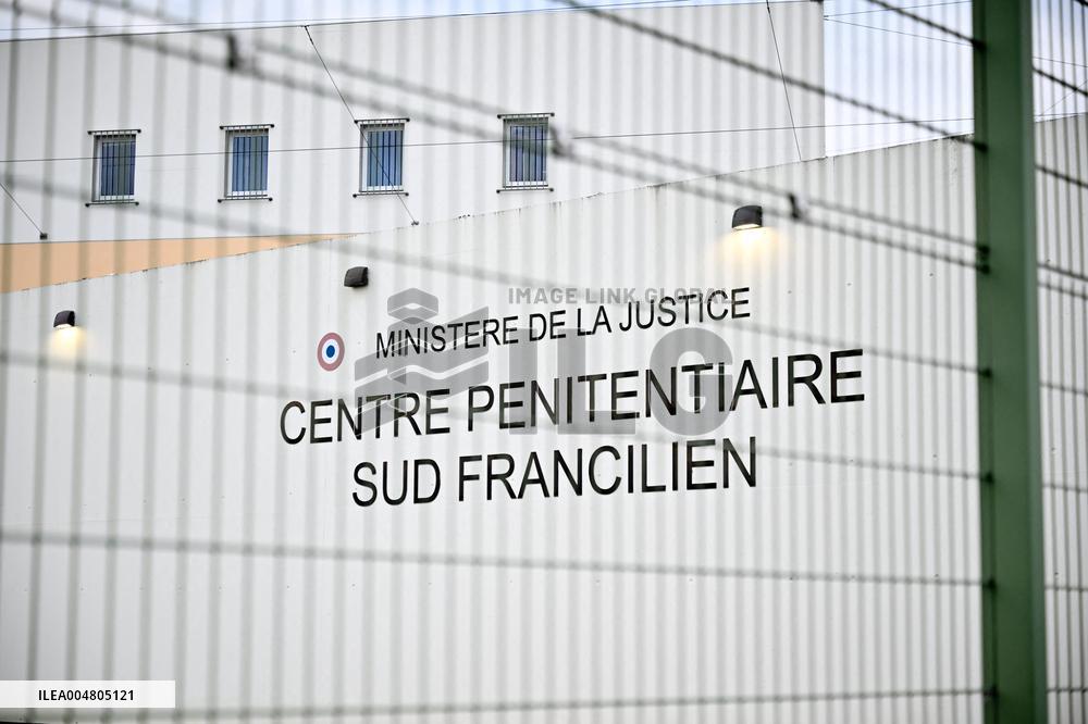 Gerald Darmanin visits the South Paris Region Penitentiary Center - Reau