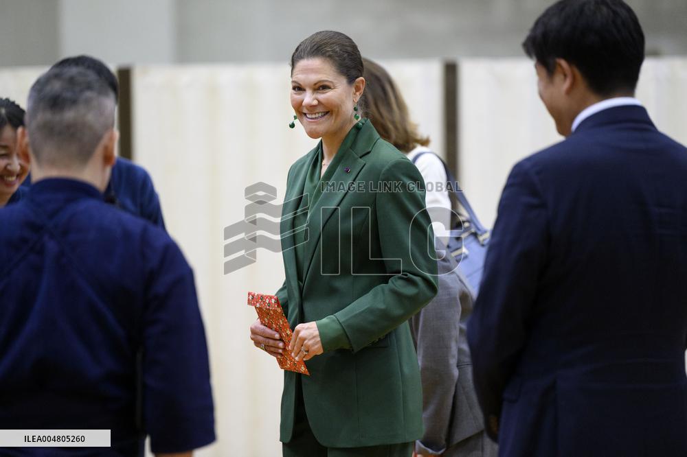 CROWN PRINCESS IN TOKYO