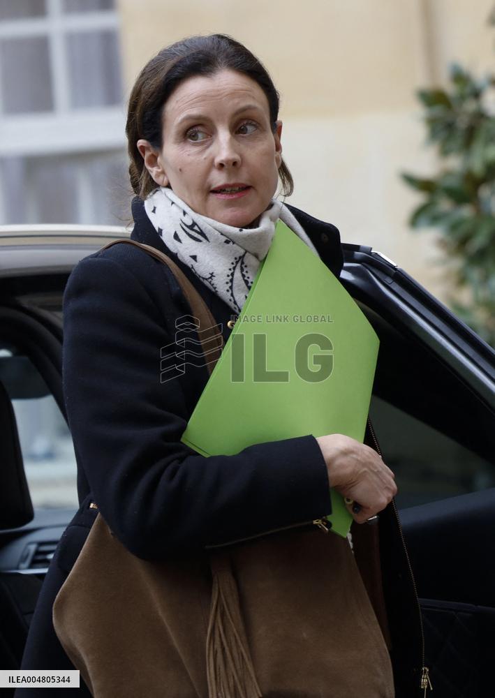 Meeting of Newly-Appointed Ministers at Matignon - Paris