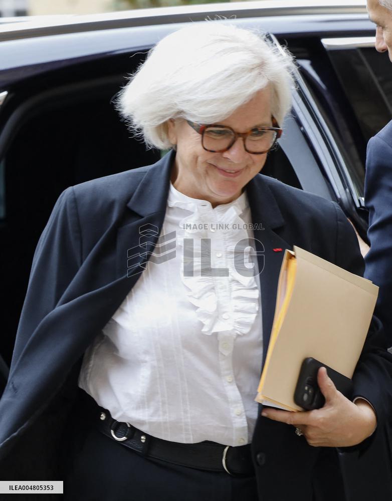 Meeting of Newly-Appointed Ministers at Matignon - Paris