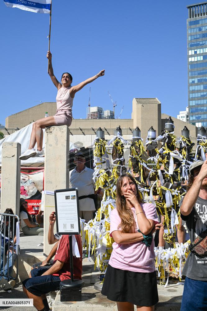 Hostage Release Celebration - Tel Aviv