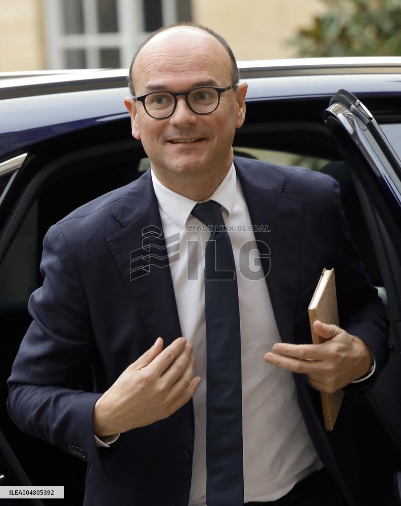 Meeting of Newly-Appointed Ministers at Matignon - Paris