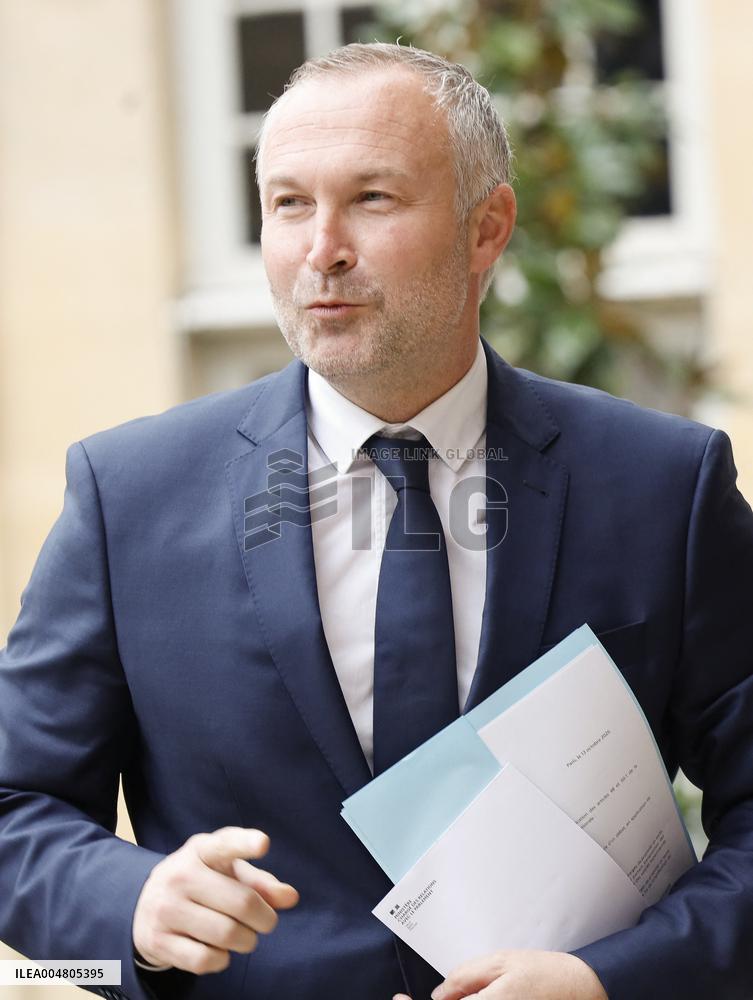 Meeting of Newly-Appointed Ministers at Matignon - Paris
