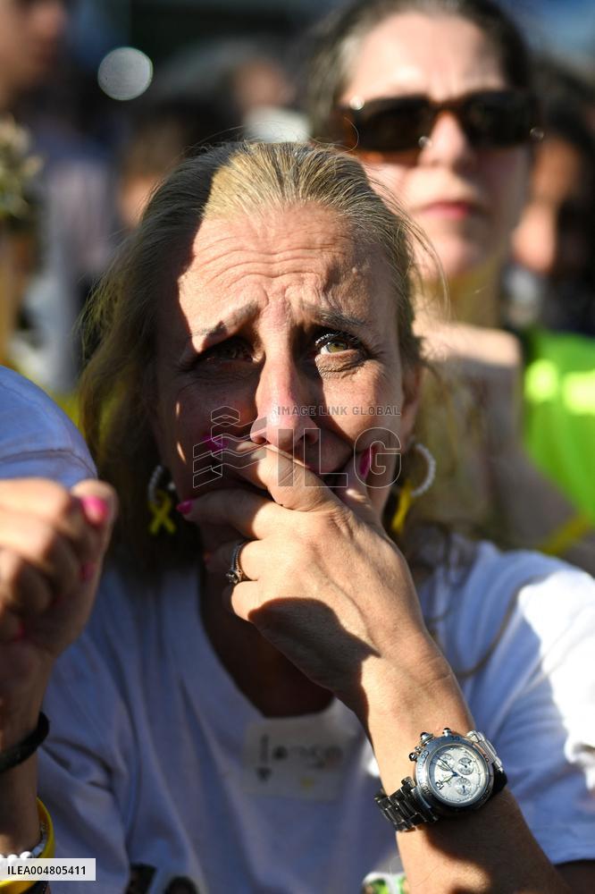 Hostage Release Celebration - Tel Aviv
