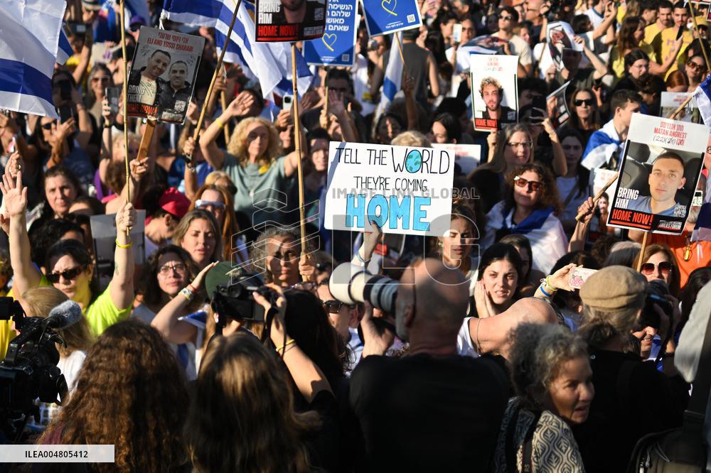 Hostage Release Celebration - Tel Aviv