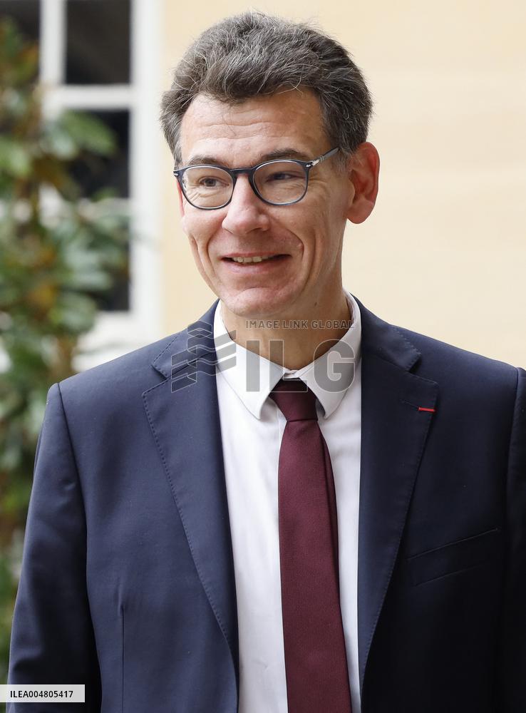 Meeting of Newly-Appointed Ministers at Matignon - Paris