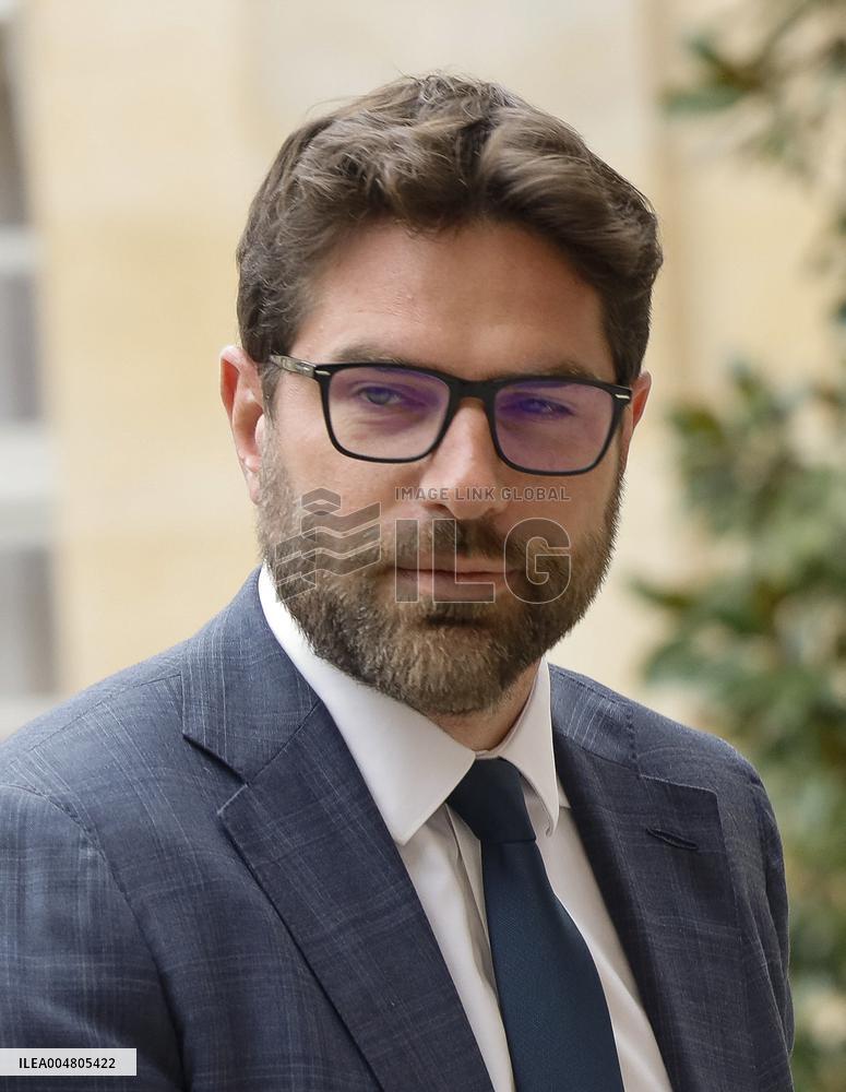 Meeting of Newly-Appointed Ministers at Matignon - Paris