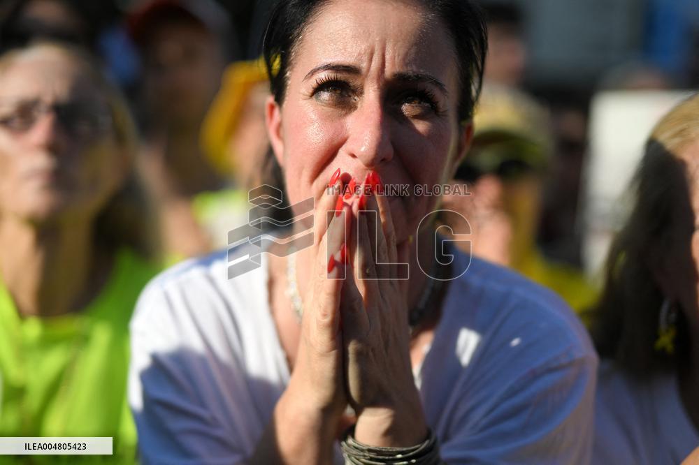 Hostage Release Celebration - Tel Aviv