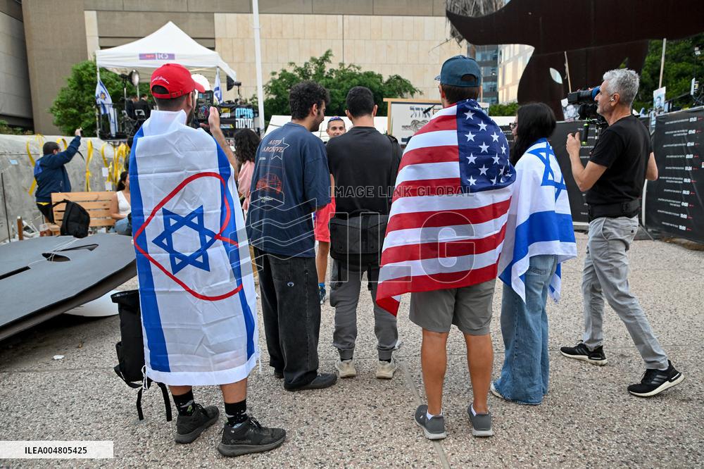 Hostage Release Celebration - Tel Aviv