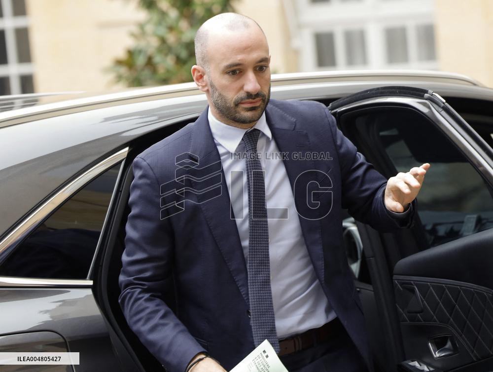 Meeting of Newly-Appointed Ministers at Matignon - Paris