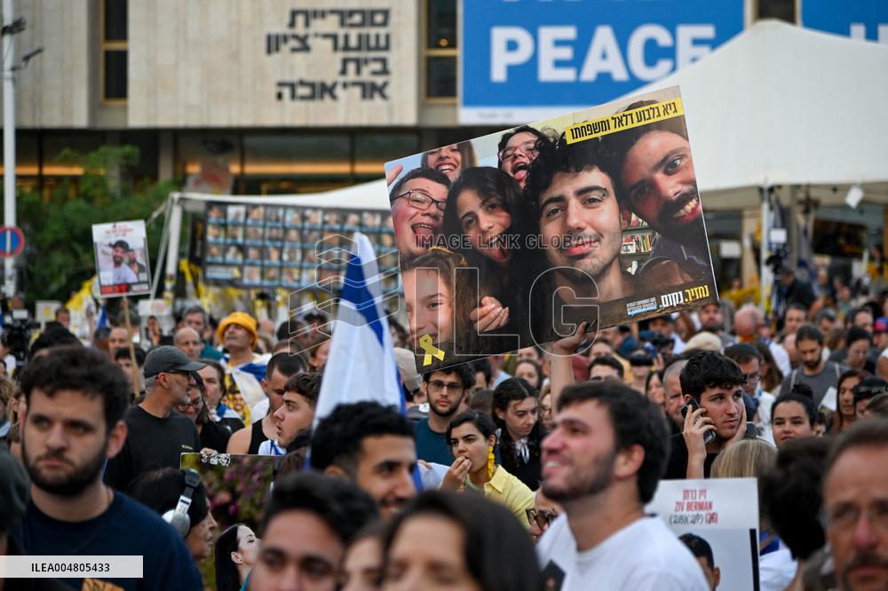 Hostage Release Celebration - Tel Aviv