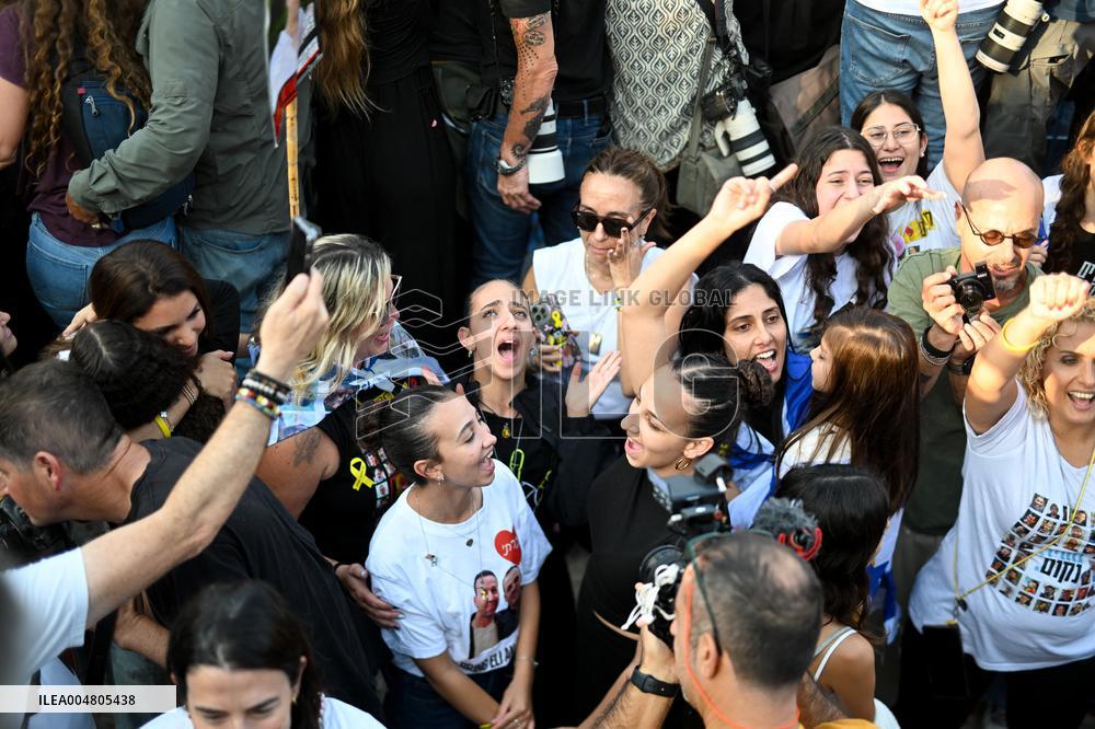 Hostage Release Celebration - Tel Aviv