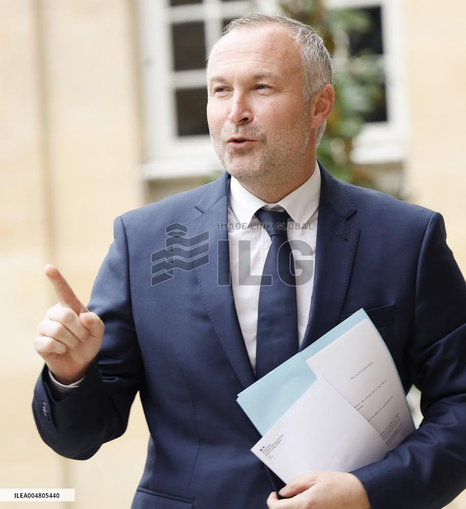Meeting of Newly-Appointed Ministers at Matignon - Paris