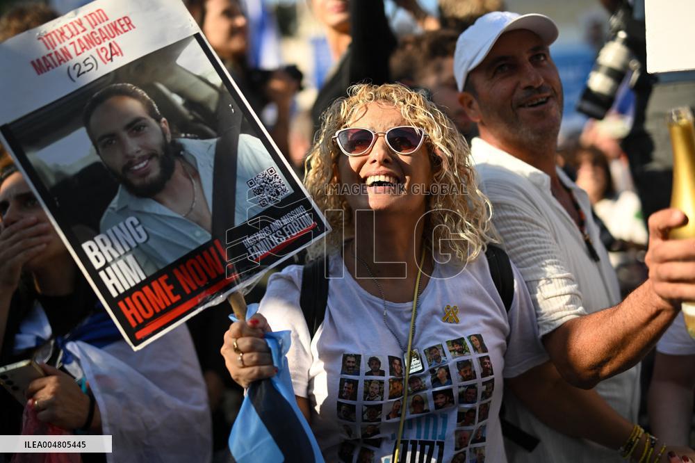 Hostage Release Celebration - Tel Aviv