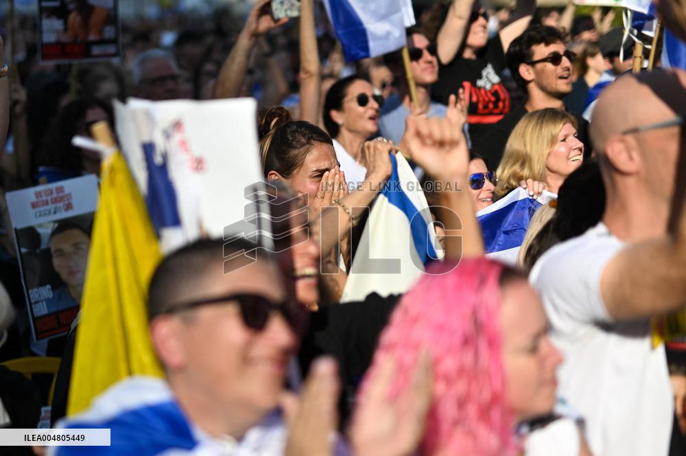 Hostage Release Celebration - Tel Aviv