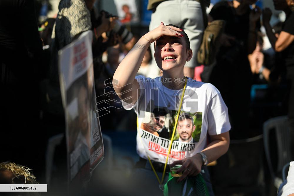 Hostage Release Celebration - Tel Aviv