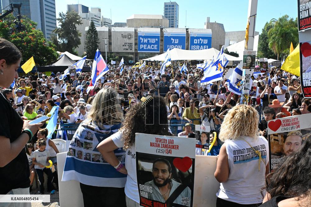 Hostage Release Celebration - Tel Aviv