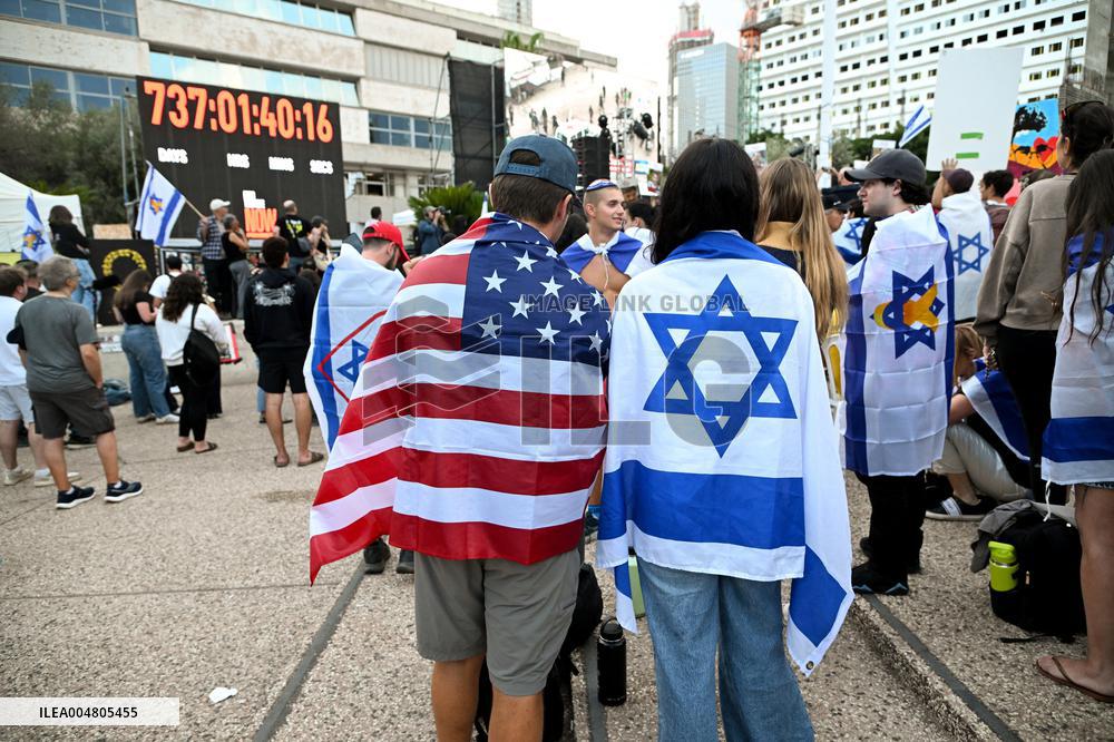 Hostage Release Celebration - Tel Aviv