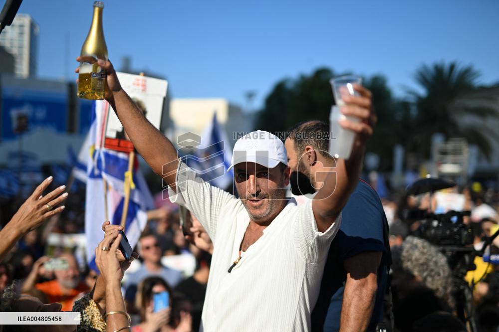 Hostage Release Celebration - Tel Aviv