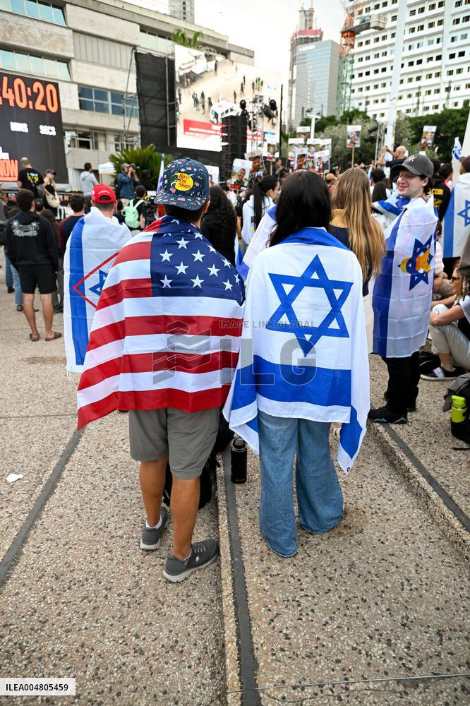 Hostage Release Celebration - Tel Aviv