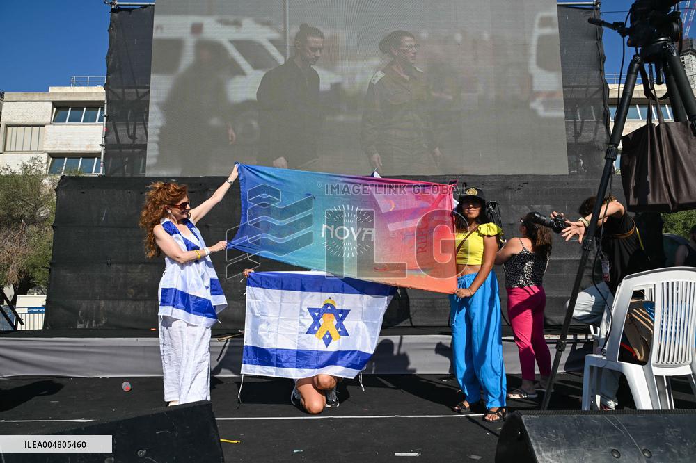 Hostage Release Celebration - Tel Aviv