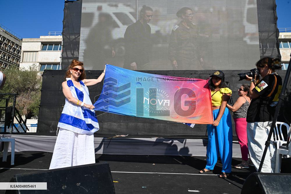 Hostage Release Celebration - Tel Aviv