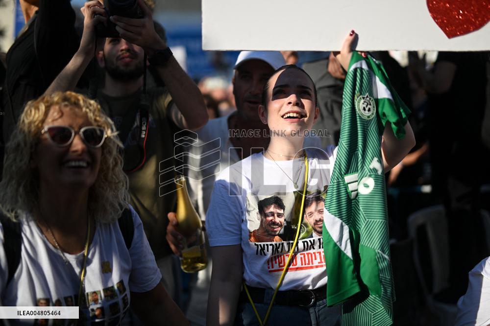 Hostage Release Celebration - Tel Aviv