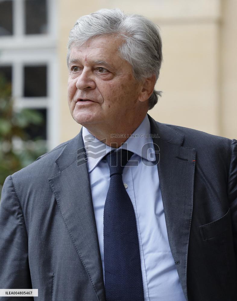 Meeting of Newly-Appointed Ministers at Matignon - Paris