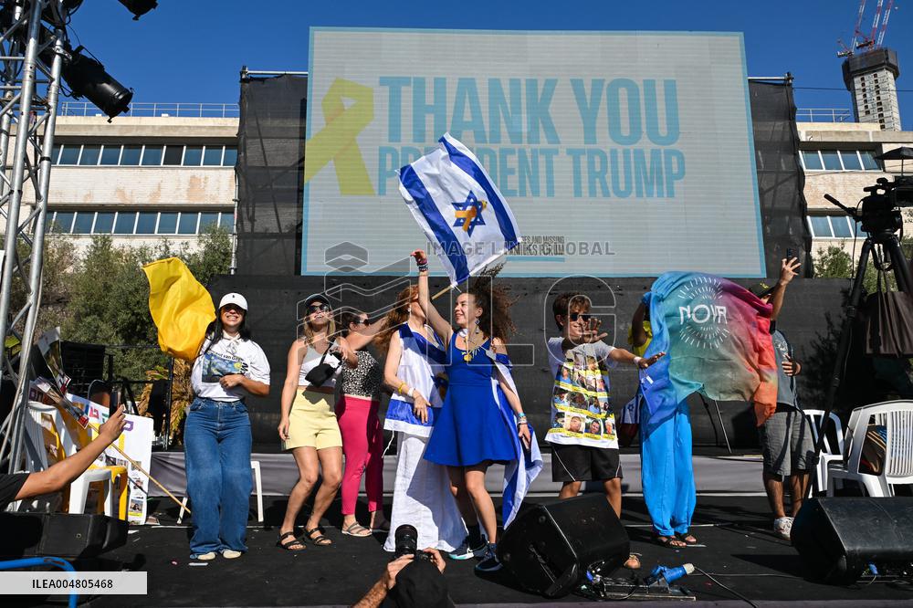 Hostage Release Celebration - Tel Aviv