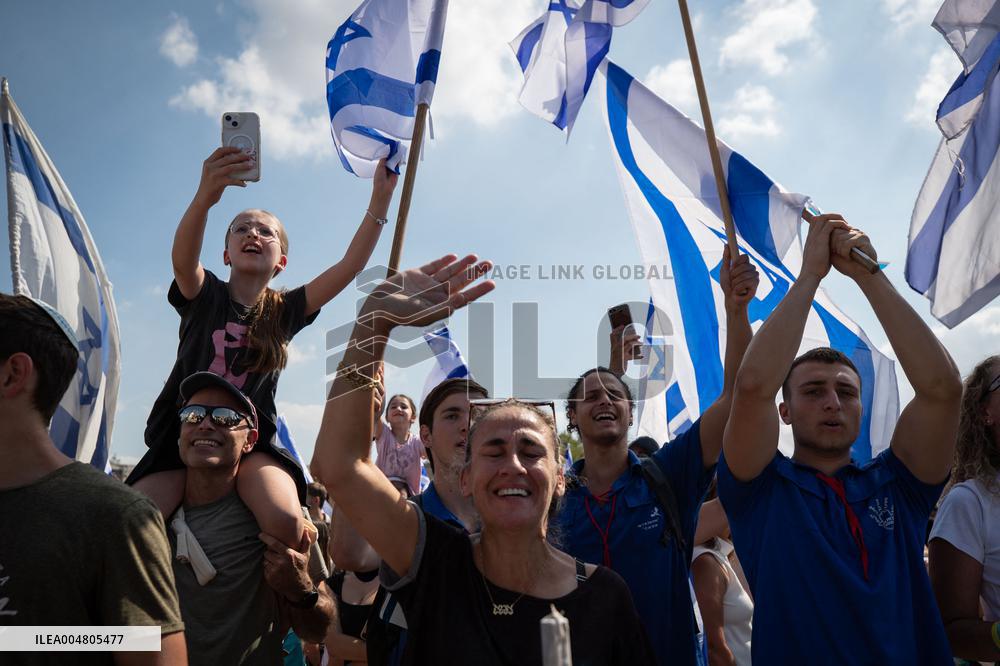 Hostage Release Celebration - Israel