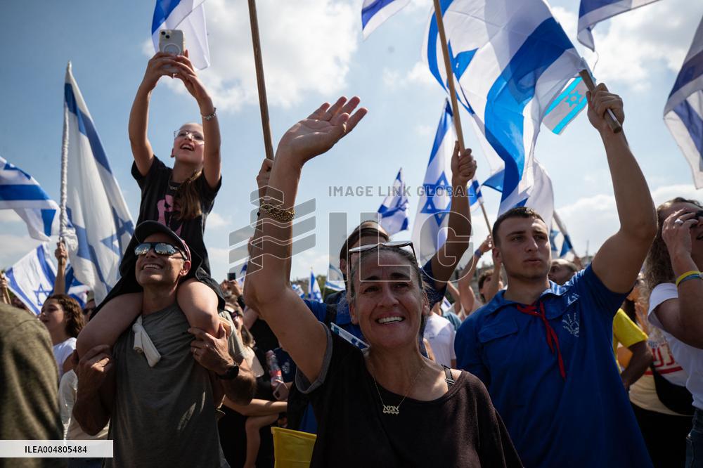 Hostage Release Celebration - Israel