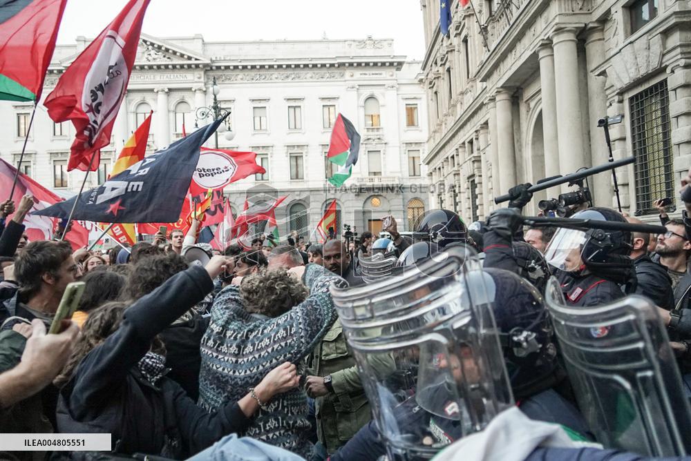 Pro-Palestine Demonstration - Milan