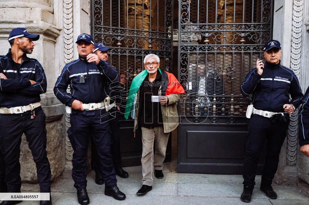 Pro-Palestine Demonstration - Milan