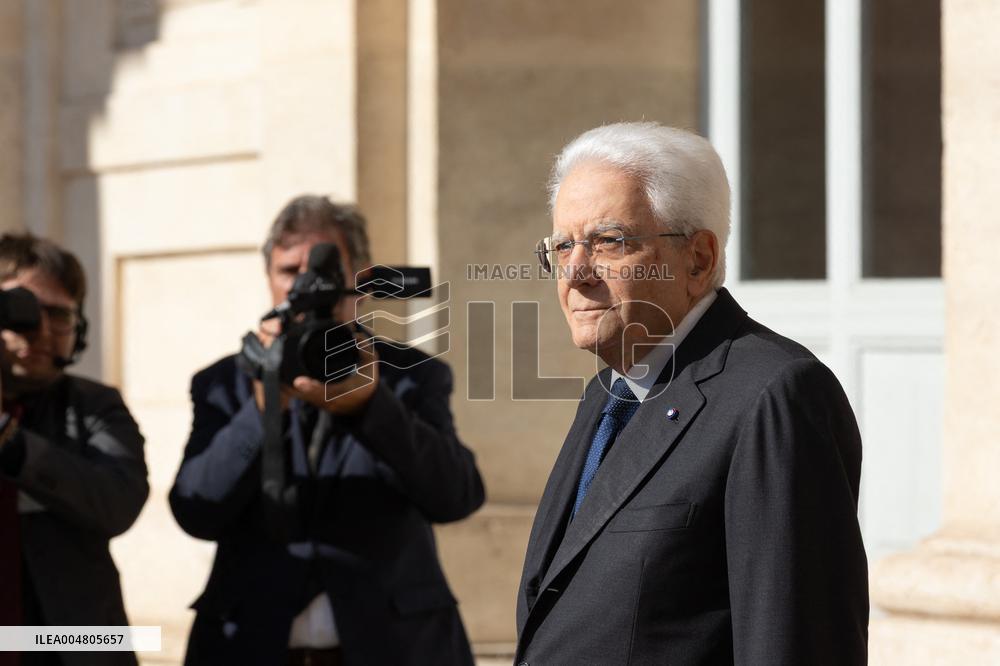 Pope Leo XIV Meets With President Sergio Mattarella - Rome