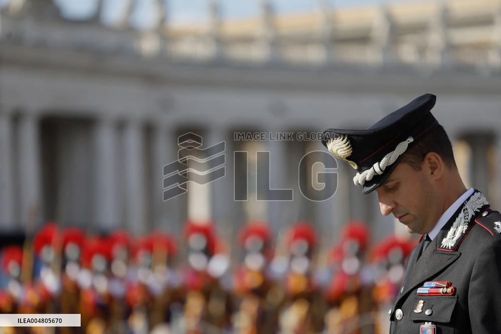 Pope Leo XIV Meets With President Sergio Mattarella - Rome