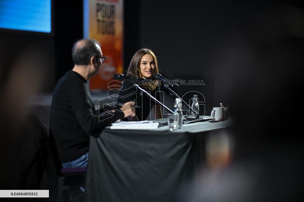 17th Lumiere Film Festival Masterclass Natalie Portman