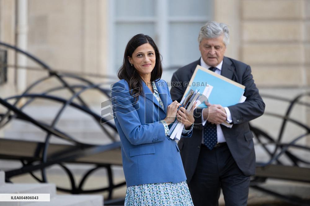 Weekly Meeting of The New Cabinet - Paris