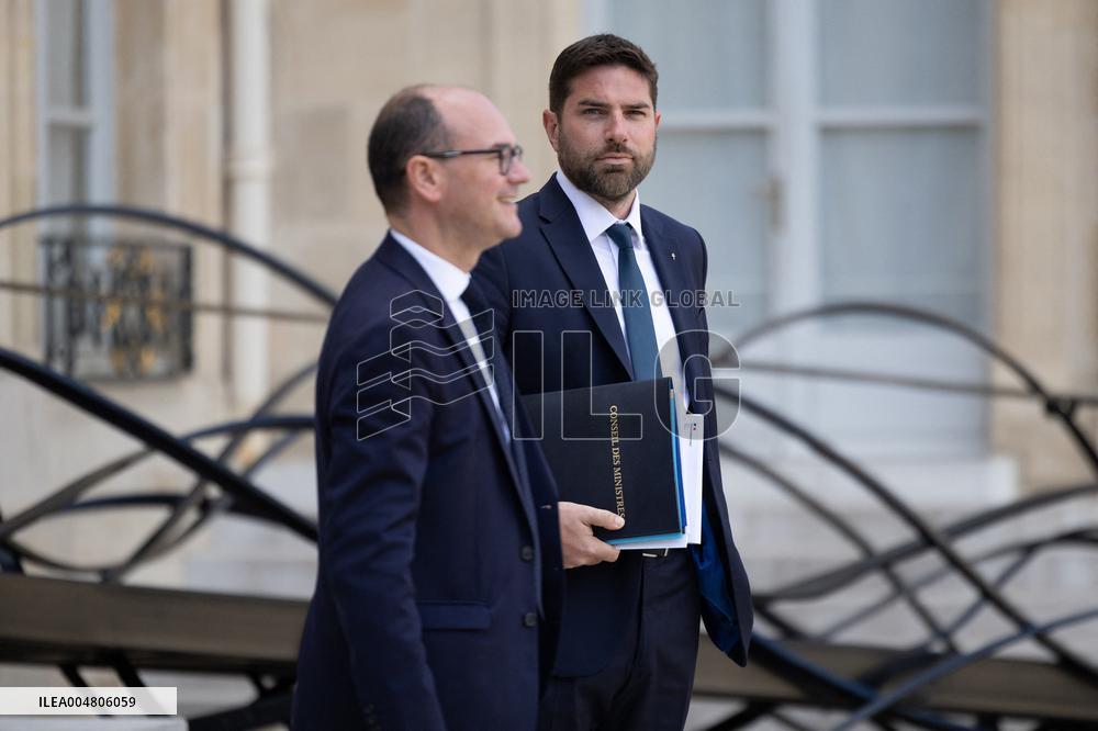 Weekly Meeting of The New Cabinet - Paris