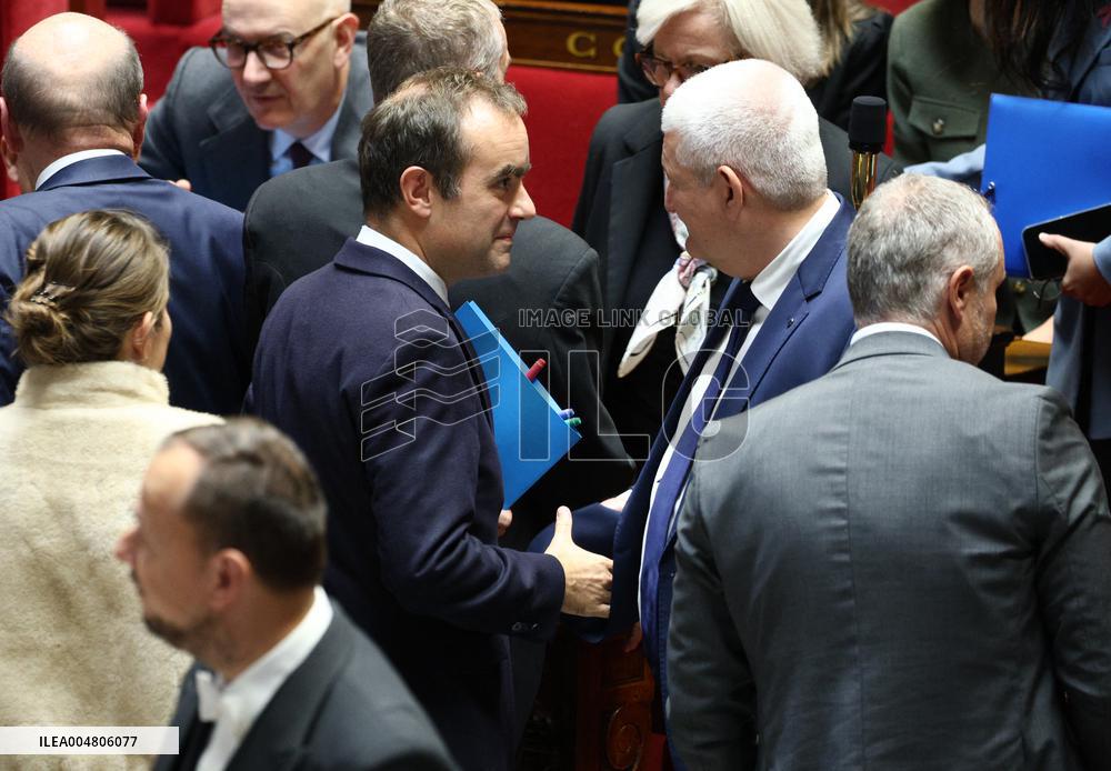 PM Lecornu General Policy Statement at The National Assembly - Paris