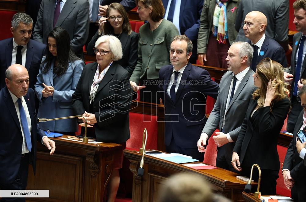 PM Lecornu General Policy Statement at The National Assembly - Paris